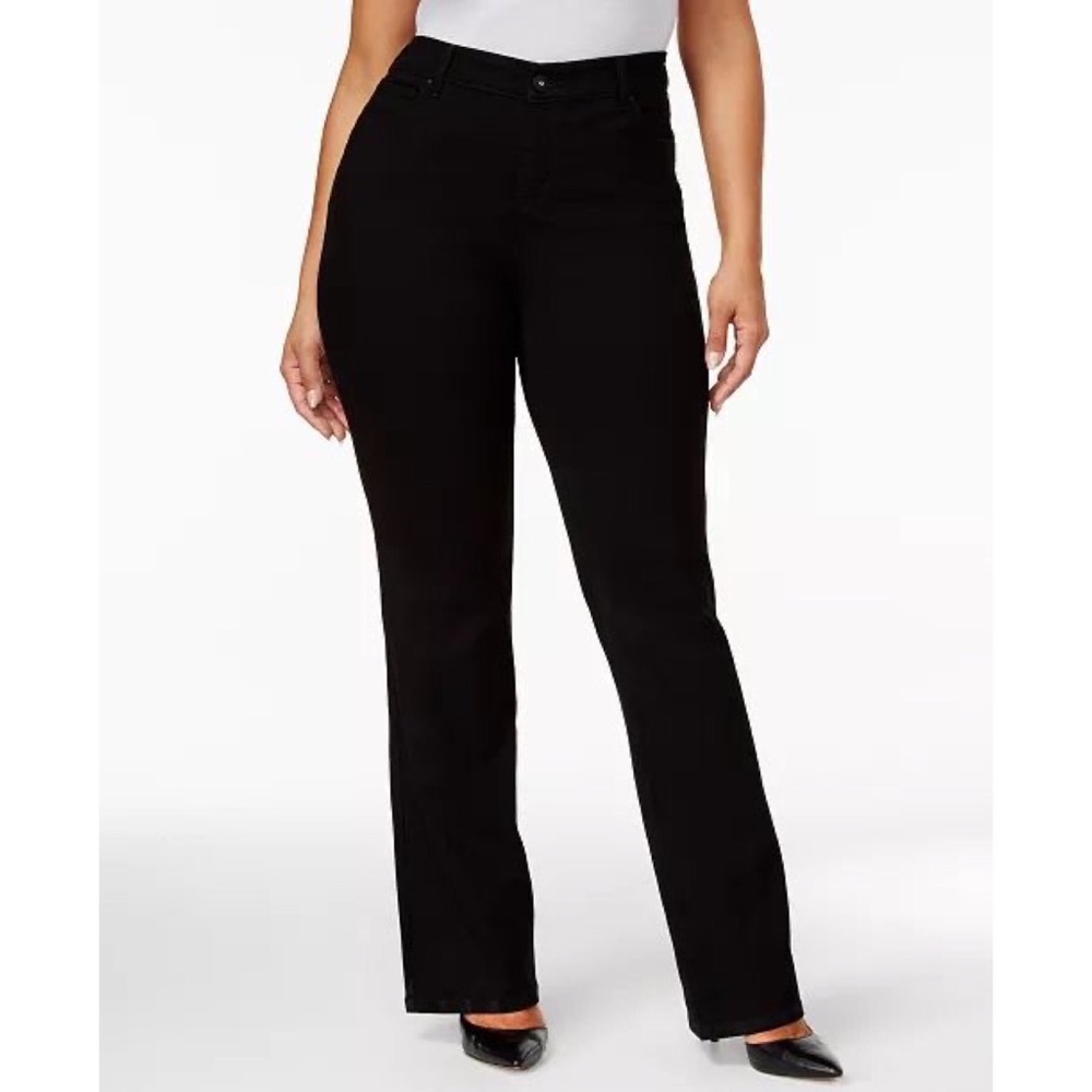 Style & Co Petite Plus Size Tummy Control Bootcut Jeans